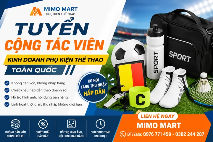 Tuyển Cộng Tác Viên Bán Giày Thể Thao: Quyền Lợi & Cách Bắt Đầu Hiệu Quả Tuyển Cộng Tác Viên Bán Giày Thể Thao: Quyền Lợi & Cách Bắt Đầu Hiệu Quả