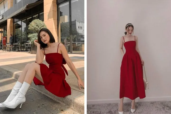 Váy Đỏ Đi Giày Màu Gì Để Tỏa Sáng & Sang Trọng? Gợi Ý Phối Đồ Chuẩn Váy Đỏ Đi Giày Màu Gì Để Tỏa Sáng & Sang Trọng? Gợi Ý Phối Đồ Chuẩn